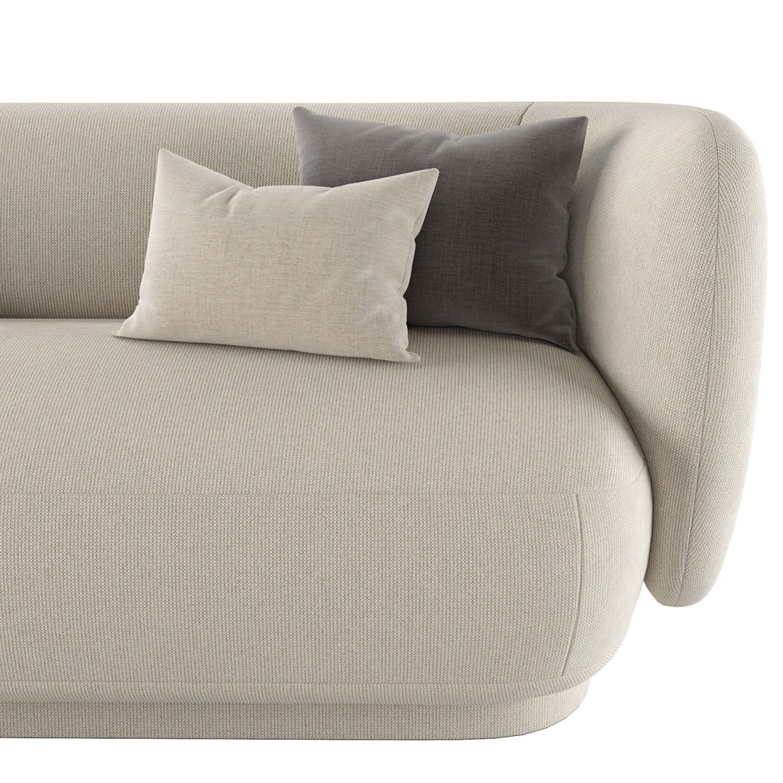 Sofa Lucca 3D Model for VRay, Corona | CGMood