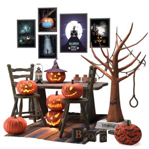 Halloween Decorative Set
