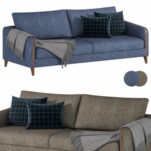 Utah Fabric Sofa By Gainsiville Collection
