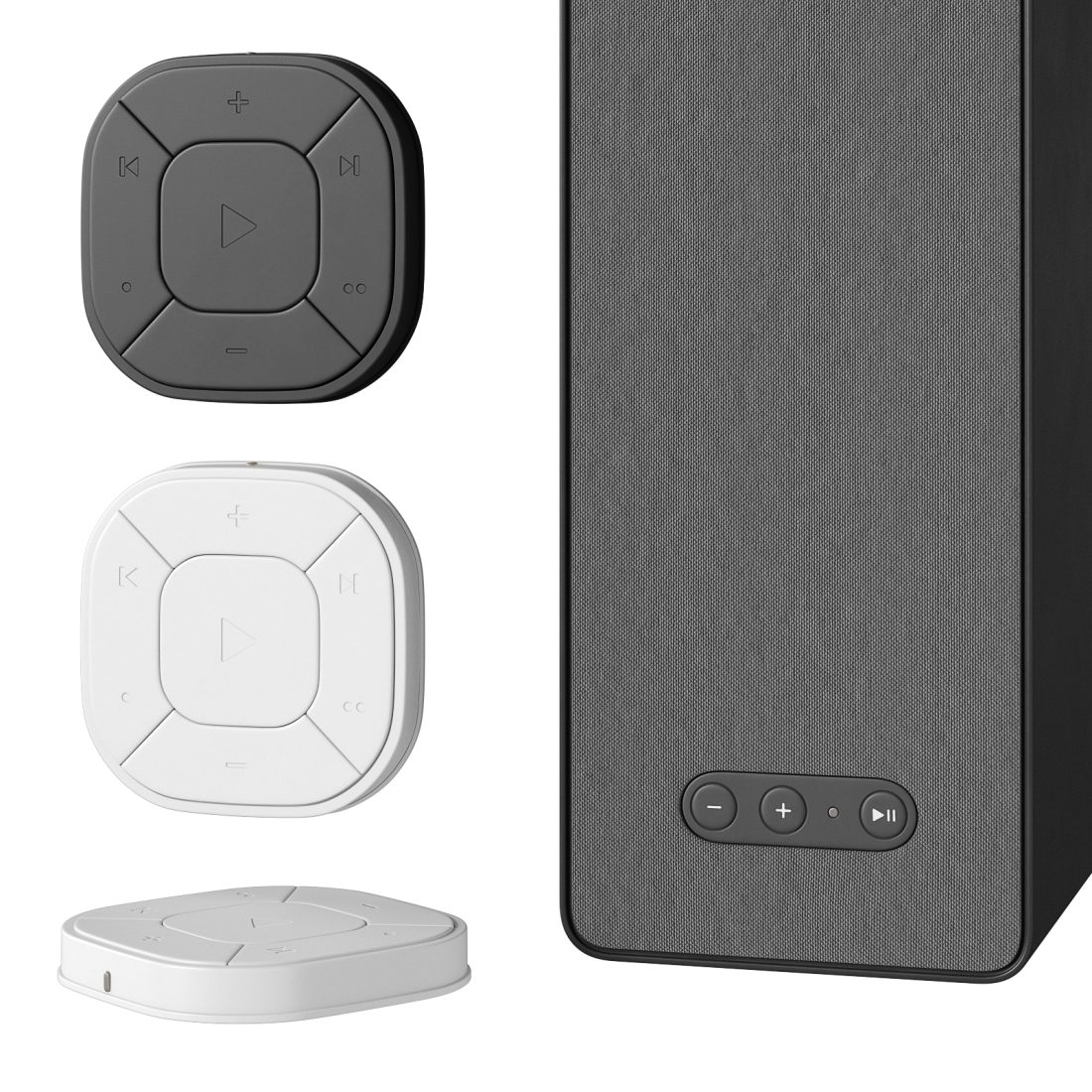 Ikea Symfonisk Speaker With Remote Control 3D Model for VRay