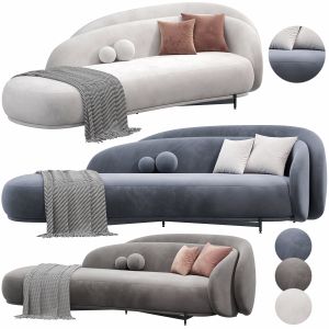 Stay Sofa Oval By Southhillhome