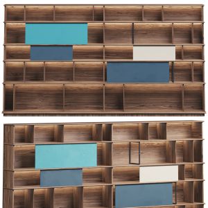 Zadig Bookcases By Hc28 Cosmo