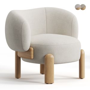 Moon Slipper Chair By Philippe Hurel
