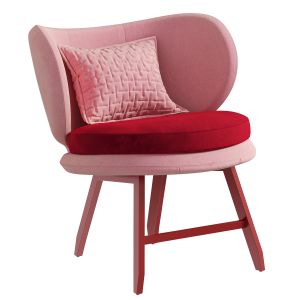 Ariel Small Armchair By Moroso