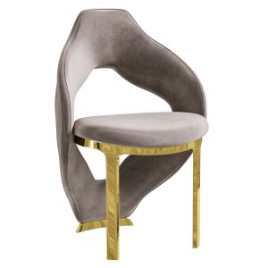 Botega Gold Armchair By Elve Luxury