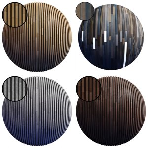 24 Stripped Wood Collection | PBR Materials | SBSAR