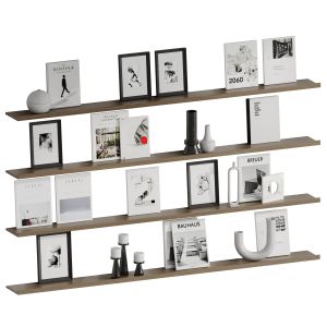 Wall Shelves With Filling