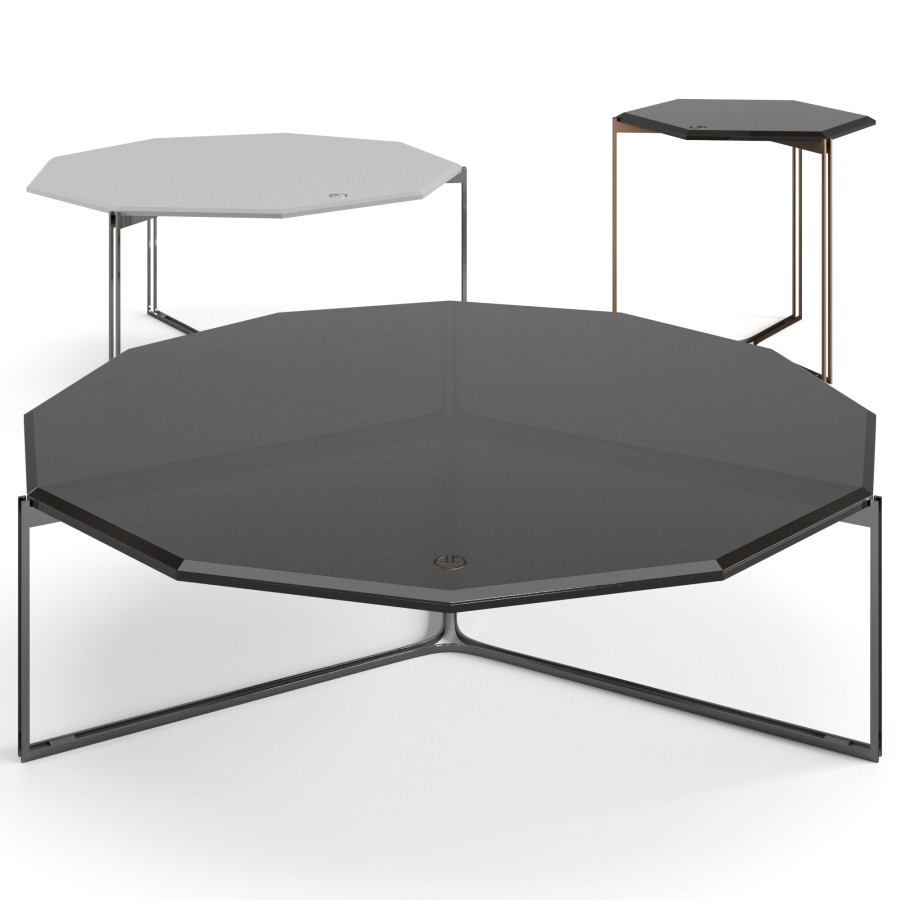 Luxence Luxury Living Gemmy Coffee Tables Set 3D Model for VRay, Corona ...