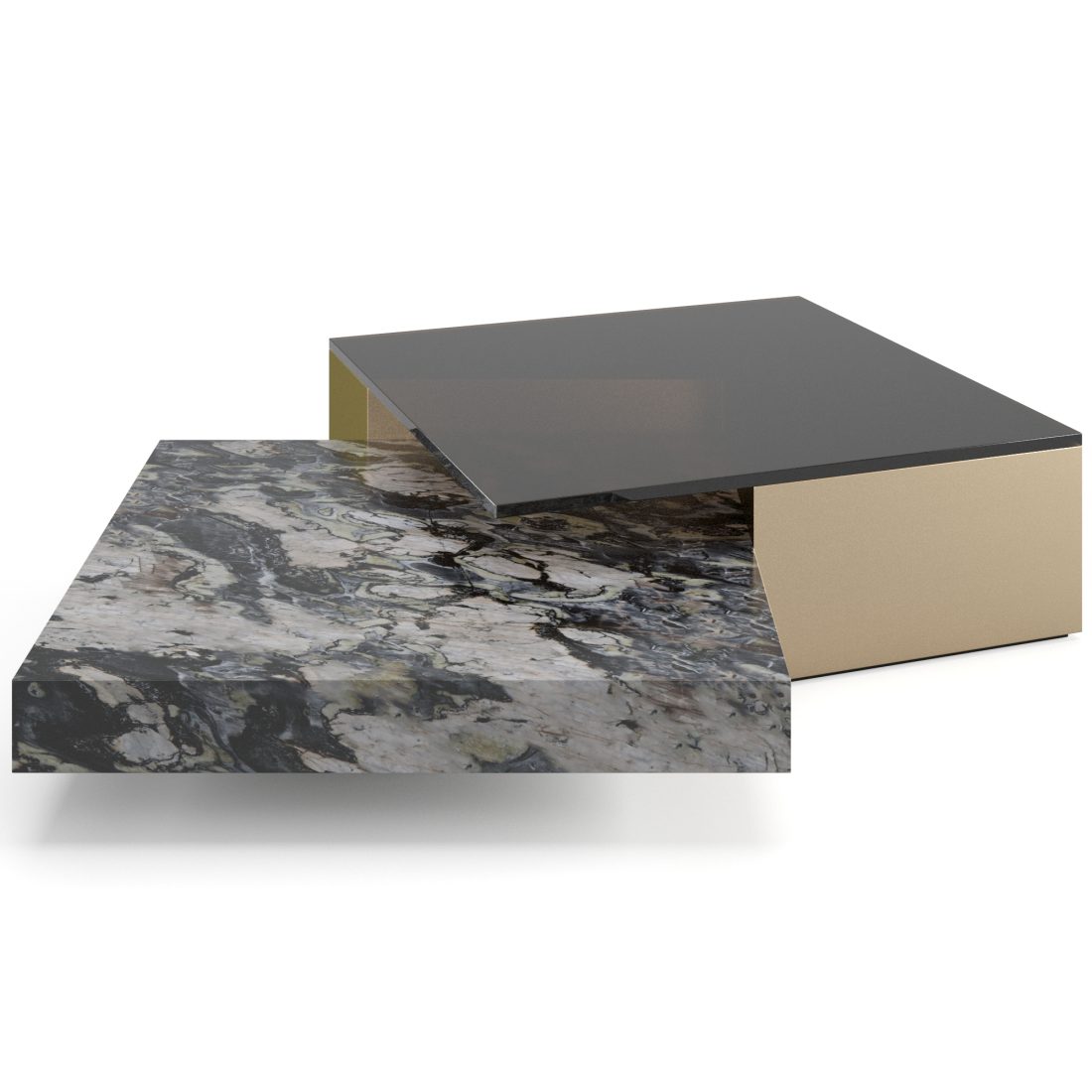 Luxence Luxury Living Volo Coffee Tables Set 3D Model for VRay, Corona ...