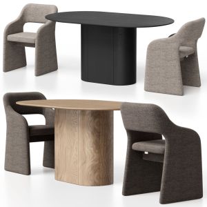 Chair E7.6 And Type Dining Table From Ellipse
