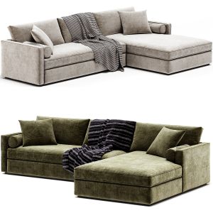 Sawyer 2 Piece Right Chaise Sectional Antwerp Natu