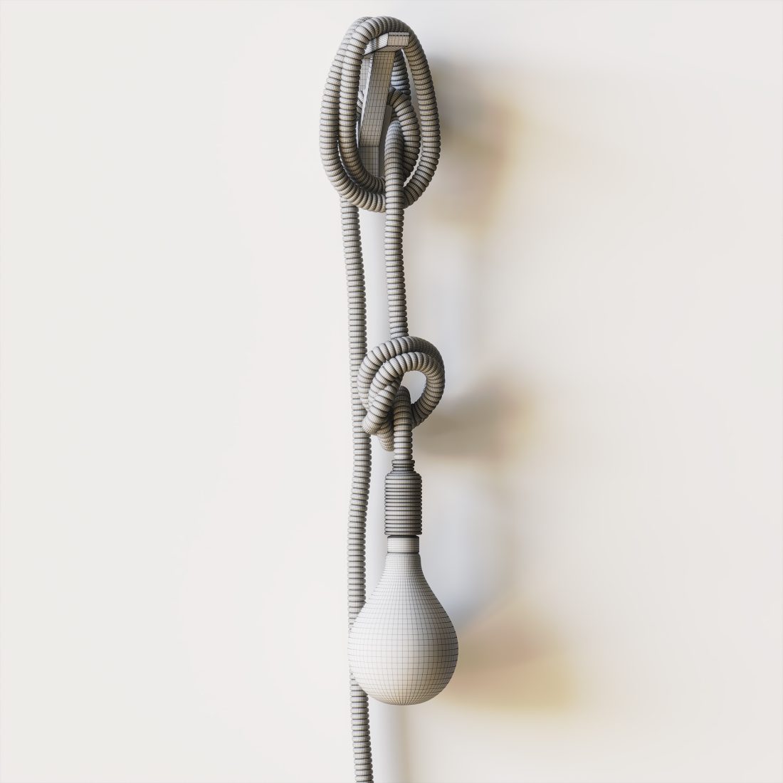 Hanging Rope Light 3D Model for Corona | CGMood