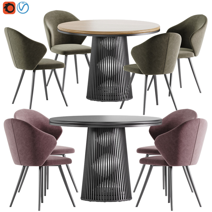 Tango Chair Grid Tisch 3D Model For VRay Corona tango-chair-grid-tisch-3d-model-for-vray-corona