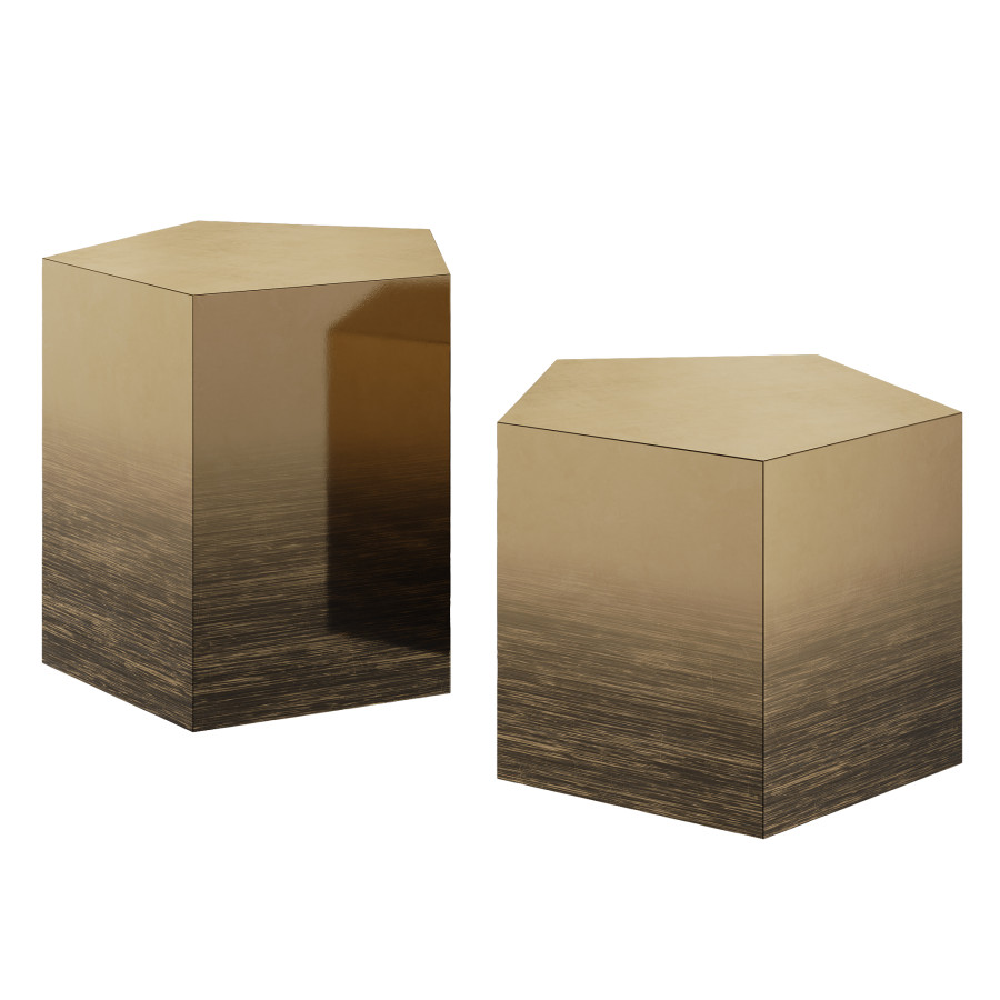 Loft Concept Pentagon Table - 3D Model for Corona - Pentagon Shaped Coffee Table Ideas