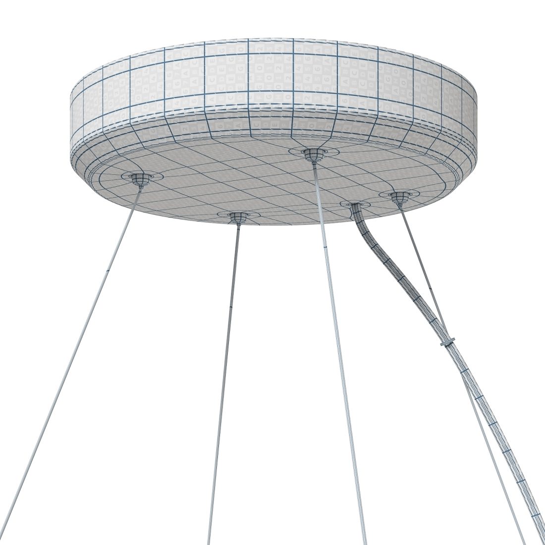 Round Lighting Rfa Restoration Hardware Rivange Round Light 3D Model for VRay, Corona | CGMood