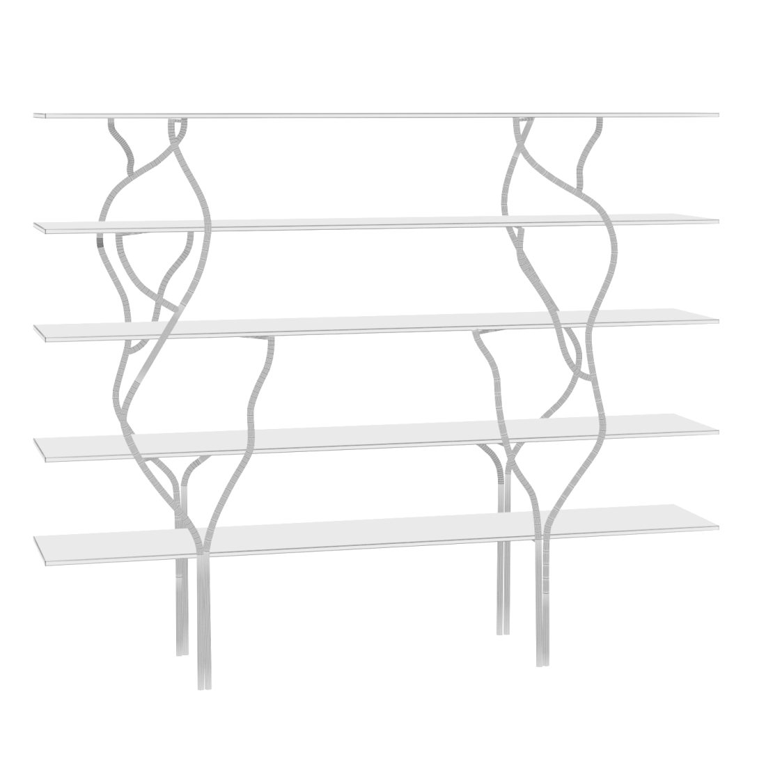 Daniel Rode Model Bookcase Tree By Cantori Designer Daniel Rode - 3D Model for Corona