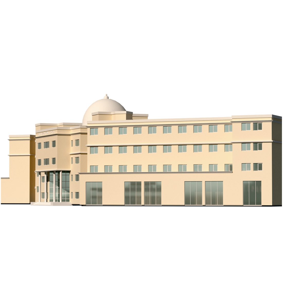 Jms Building Jss International School Dubai Jumeirah Village - 3D Model for VRay, Corona