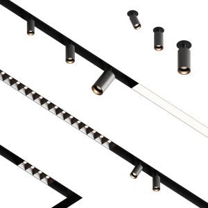 Intra Lighting Lynar Set 2 - 3D Model for Corona