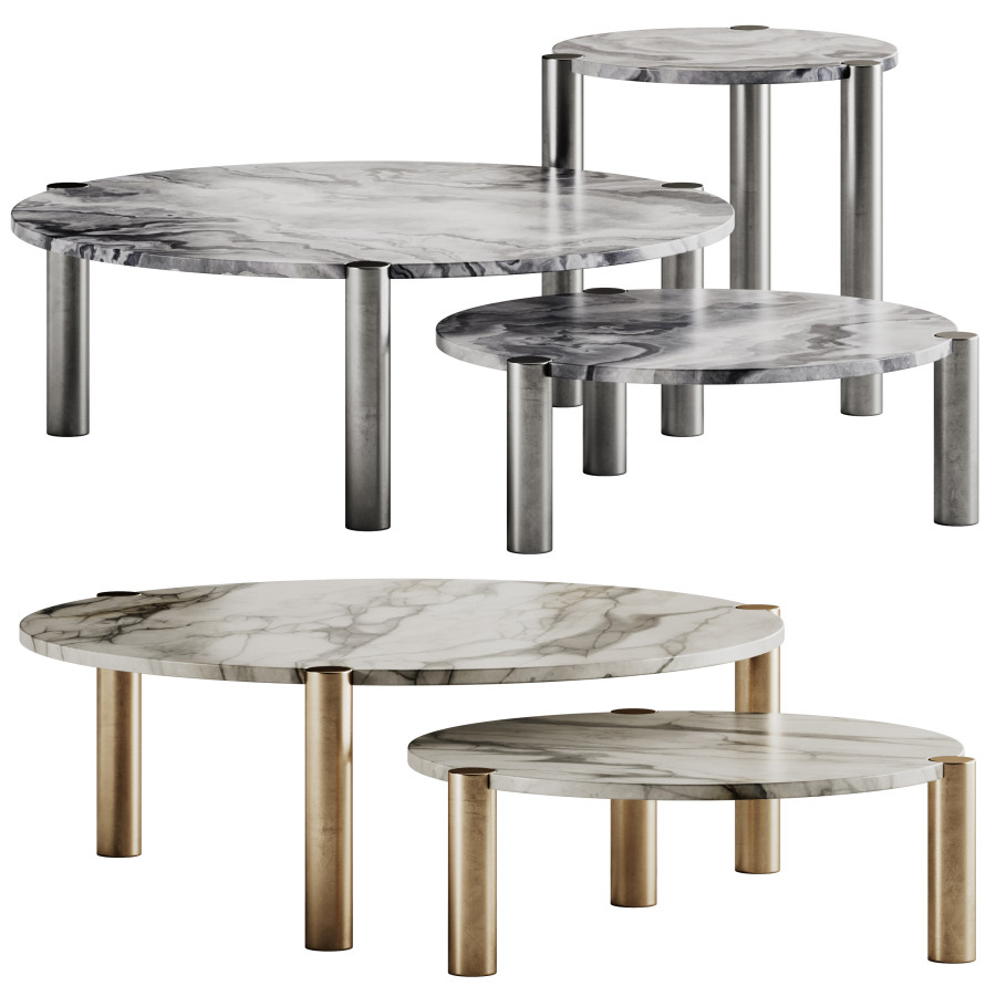 Ivg Home Collection Tubes Coffee Table 3D Model for Corona | CGMood