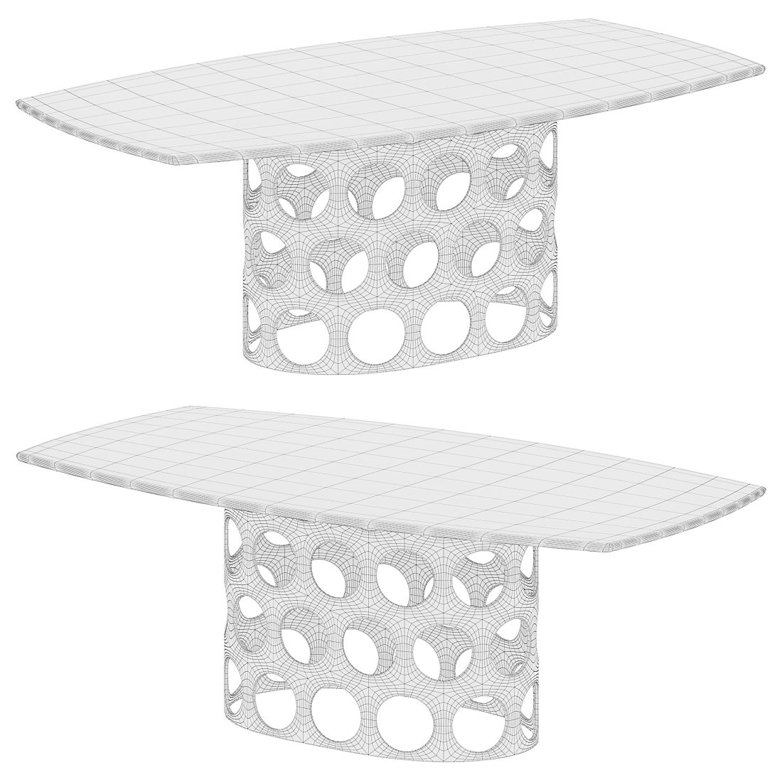 Jean Table By Porada 3D Model for Corona | CGMood