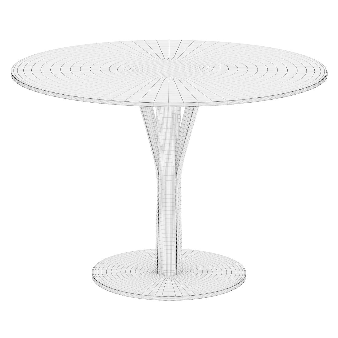 Timber Table By Porada 3D Model for Corona | CGMood
