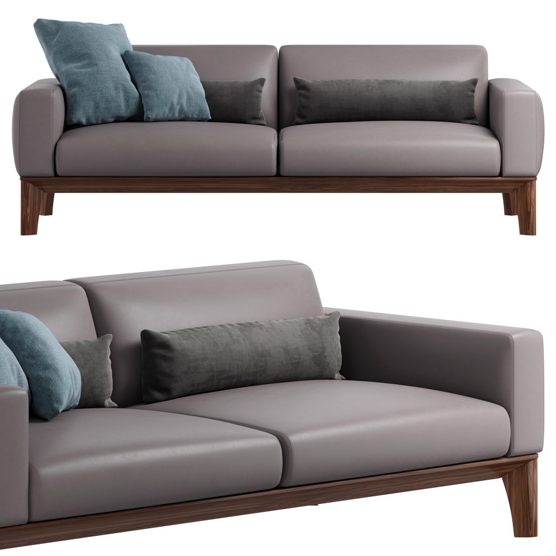 Fellow Sofa By Porada 3D Model for Corona | CGMood