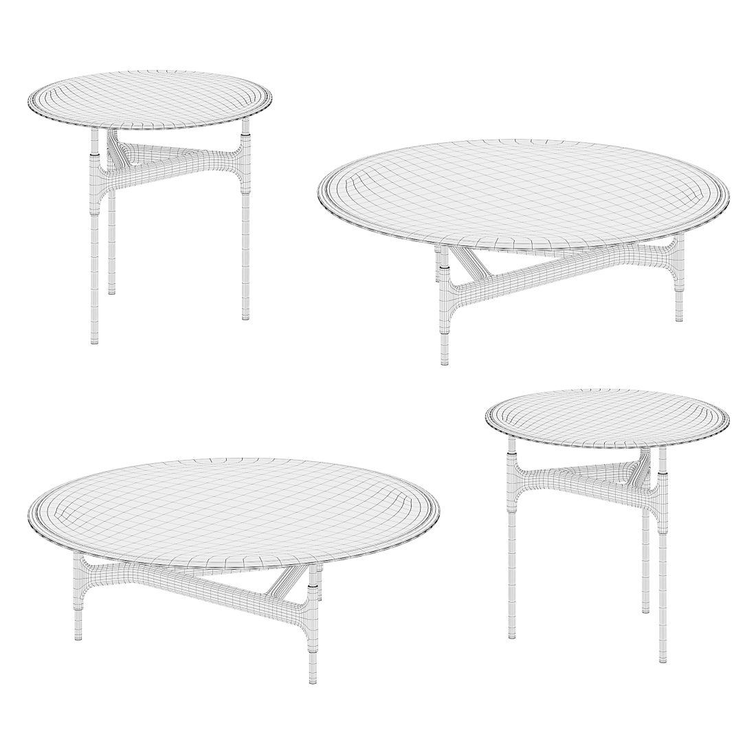 Joint Table By Porada 3D Model for Corona | CGMood