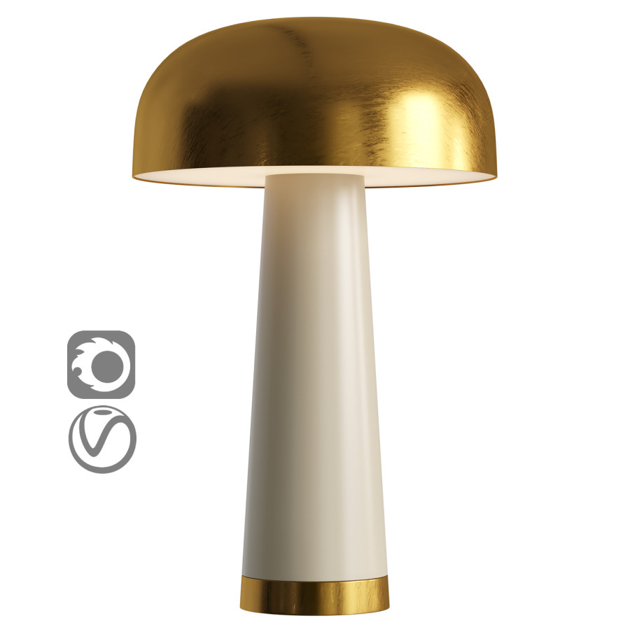 Williams Table Lamp 3D Model for VRay, Corona | CGMood