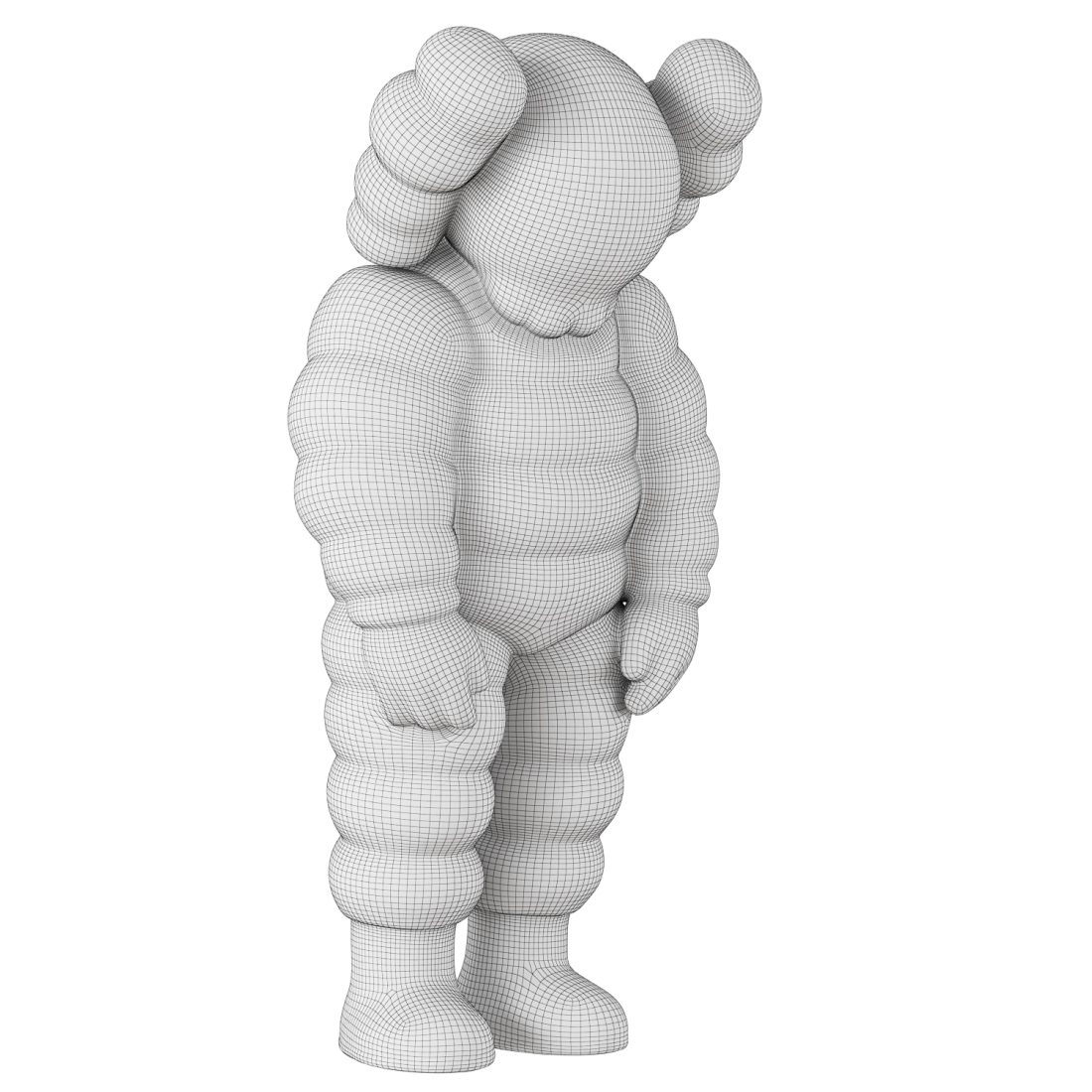 Rollo Model Cloud Black Iconify Rollo Figure - 3D Model for VRay
