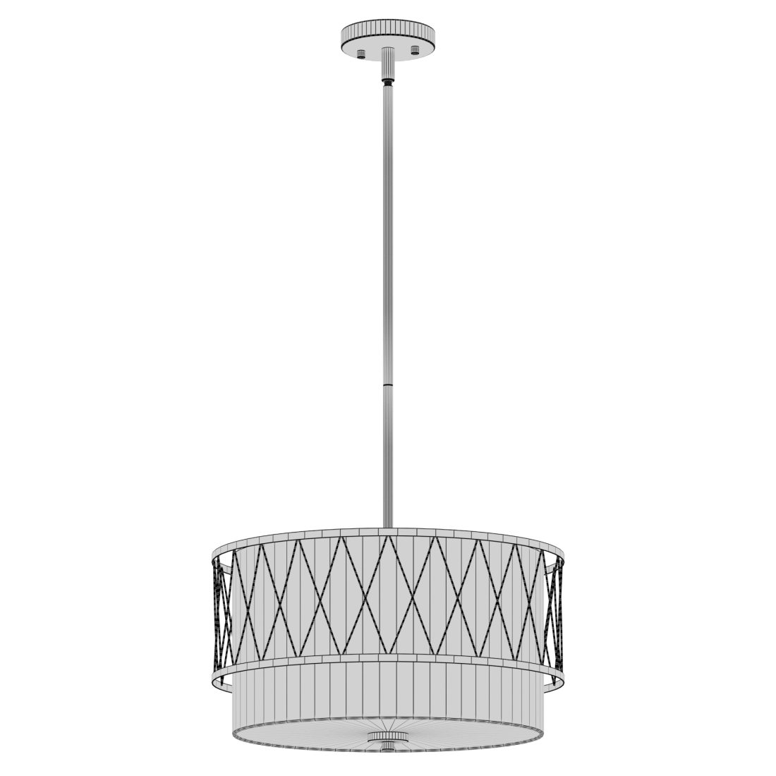 Z-lite Dalton 198-17 Pendant Light 3D Model for Corona | CGMood
