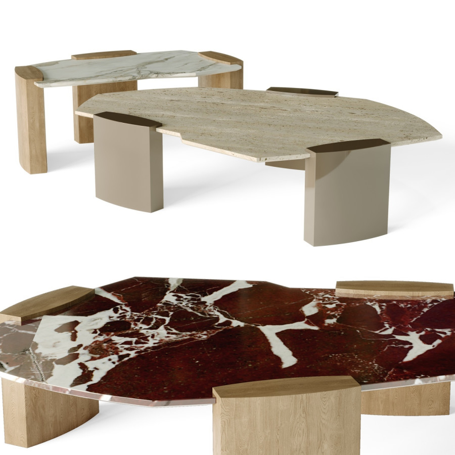 Kora X Coffee Tables 3D Model for Corona | CGMood