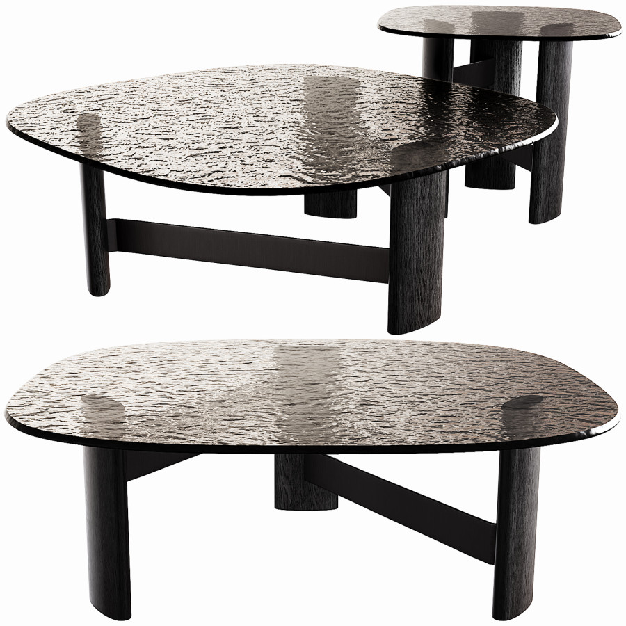 Latch Coffee Table By Porada 3D Model for Corona | CGMood