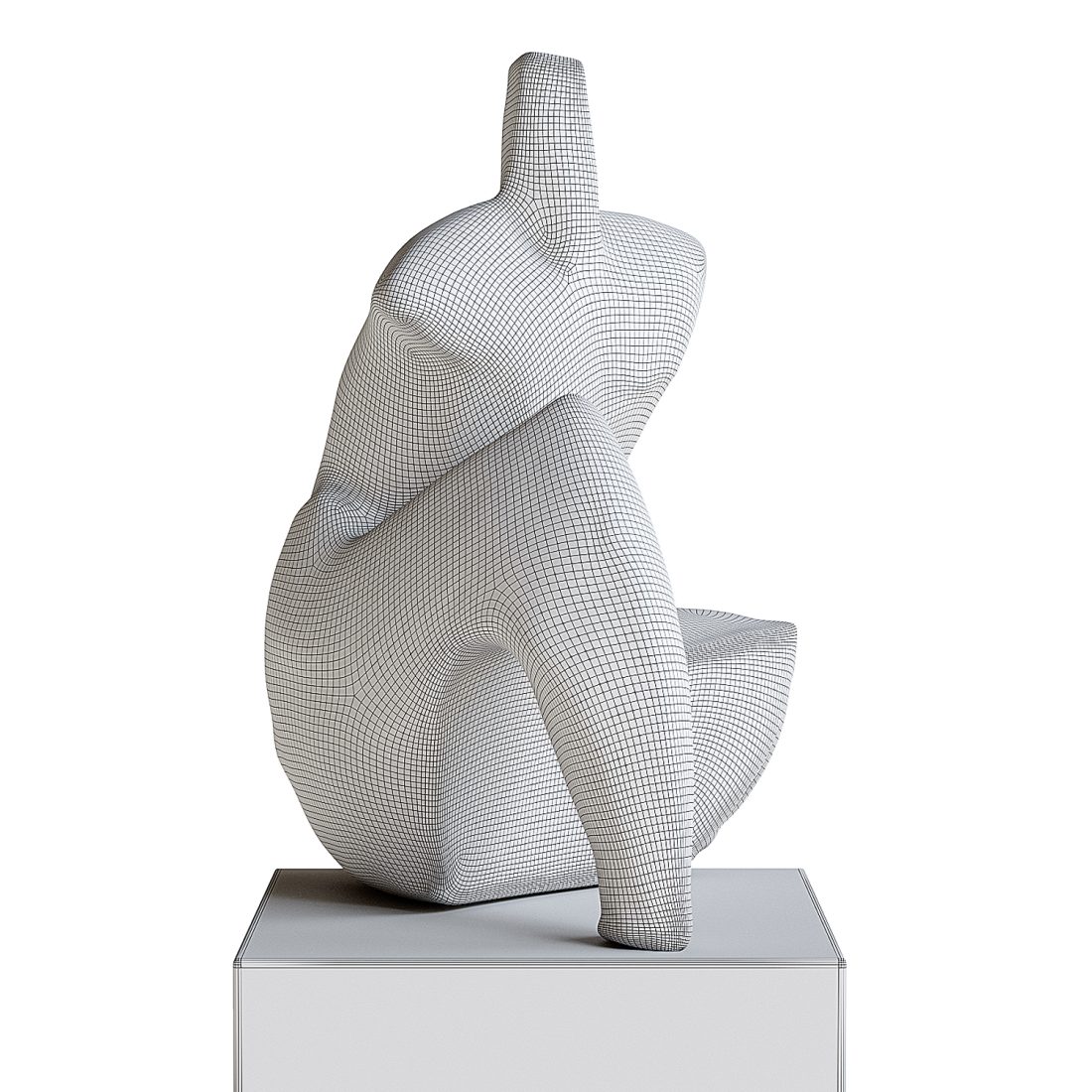 Monument Sculpture 3D Model for Corona | CGMood