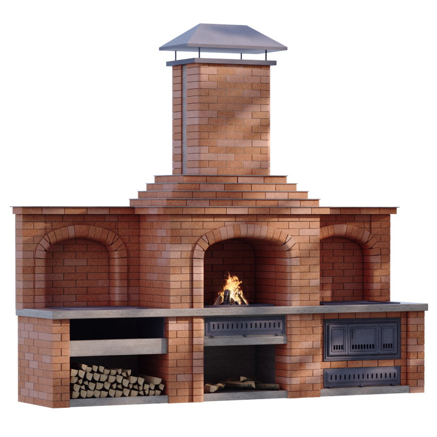 Brick Barbecue Num 887 by yunus turkoglu