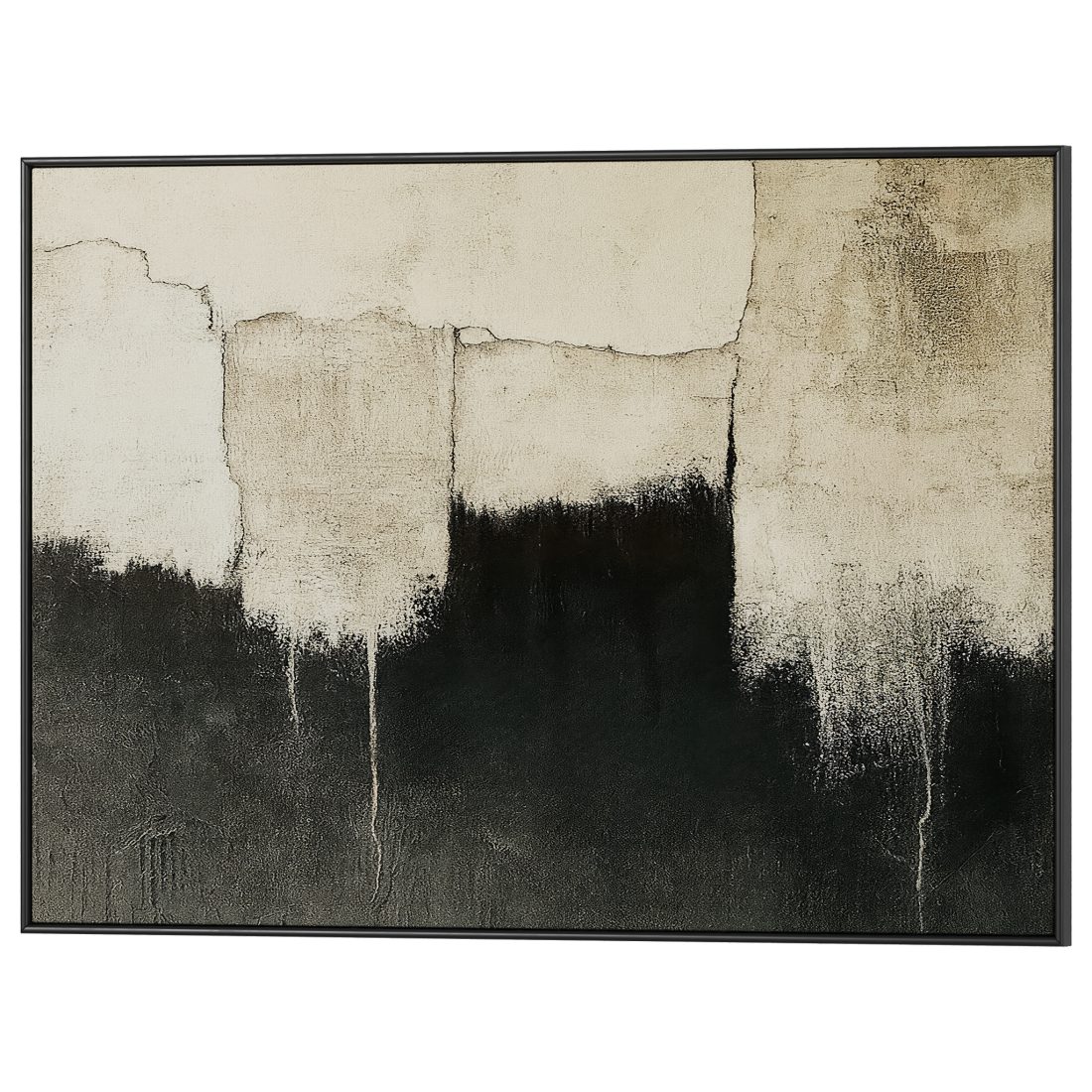 High Resolution Abstract Frames Set Of 3 Abstract Paintings In Frames 3D Model for Corona | CGMood