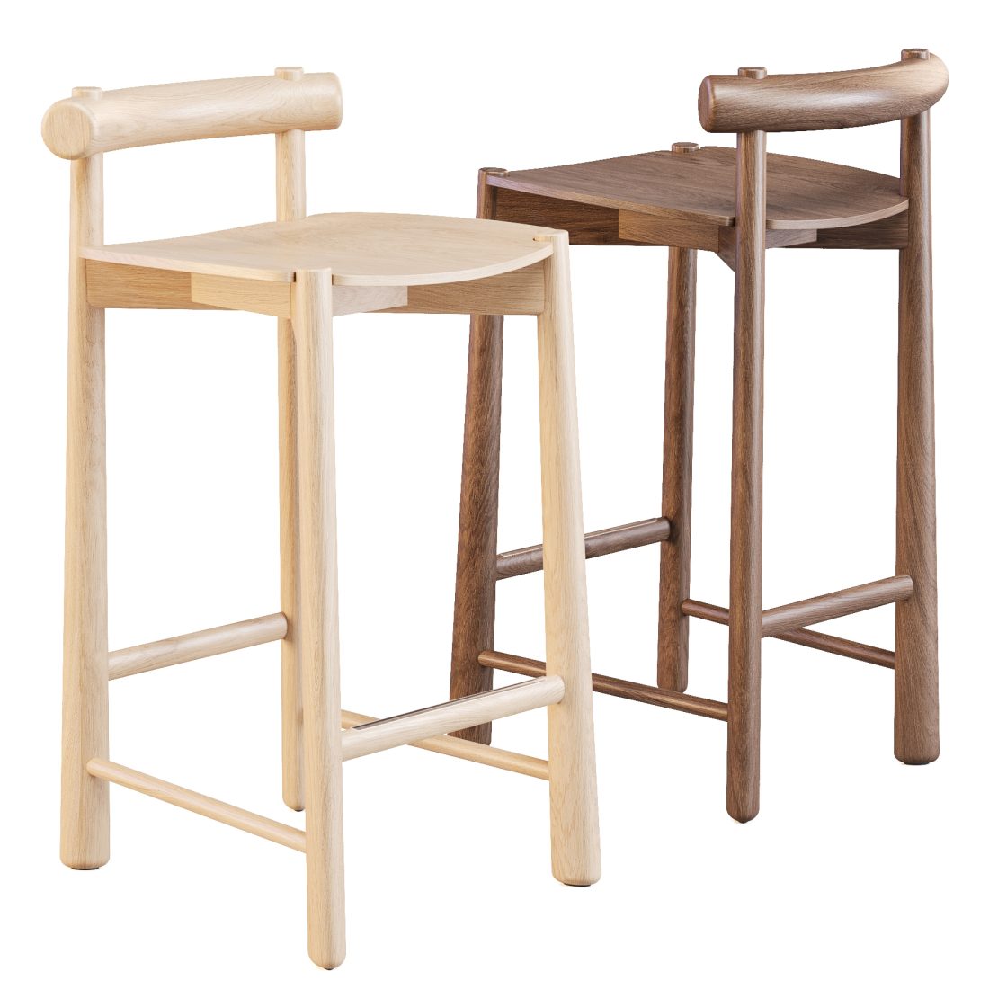 Ondaretta Mibu Counter Stool 3D Model For Corona CGMood ondaretta-mibu-counter-stool-3d-model-for-corona-cgmood