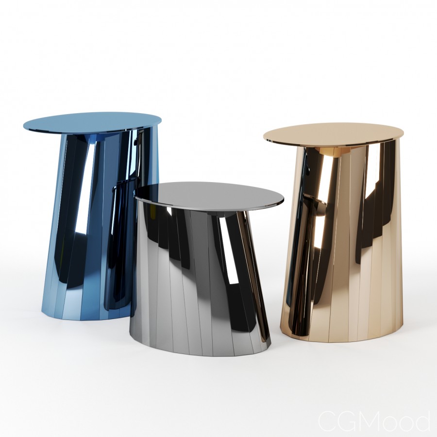 Pli Side Table By Classicon 3D Model for Corona | CGMood