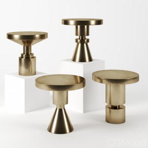 Chess Piece Side Table By Anna Karlin