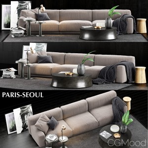 Poliform Paris Seoul Sofa 1