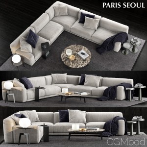 Poliform Paris Seoul Sofa 3