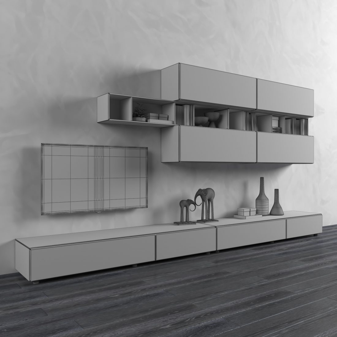 Boconcept Ludano Composition V1 3D Model for VRay | CGMood