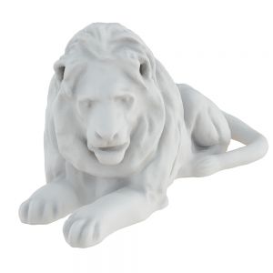 Park Lion Sculpture
