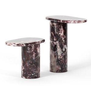 Cantilever Side Tables - Marble By Scapin