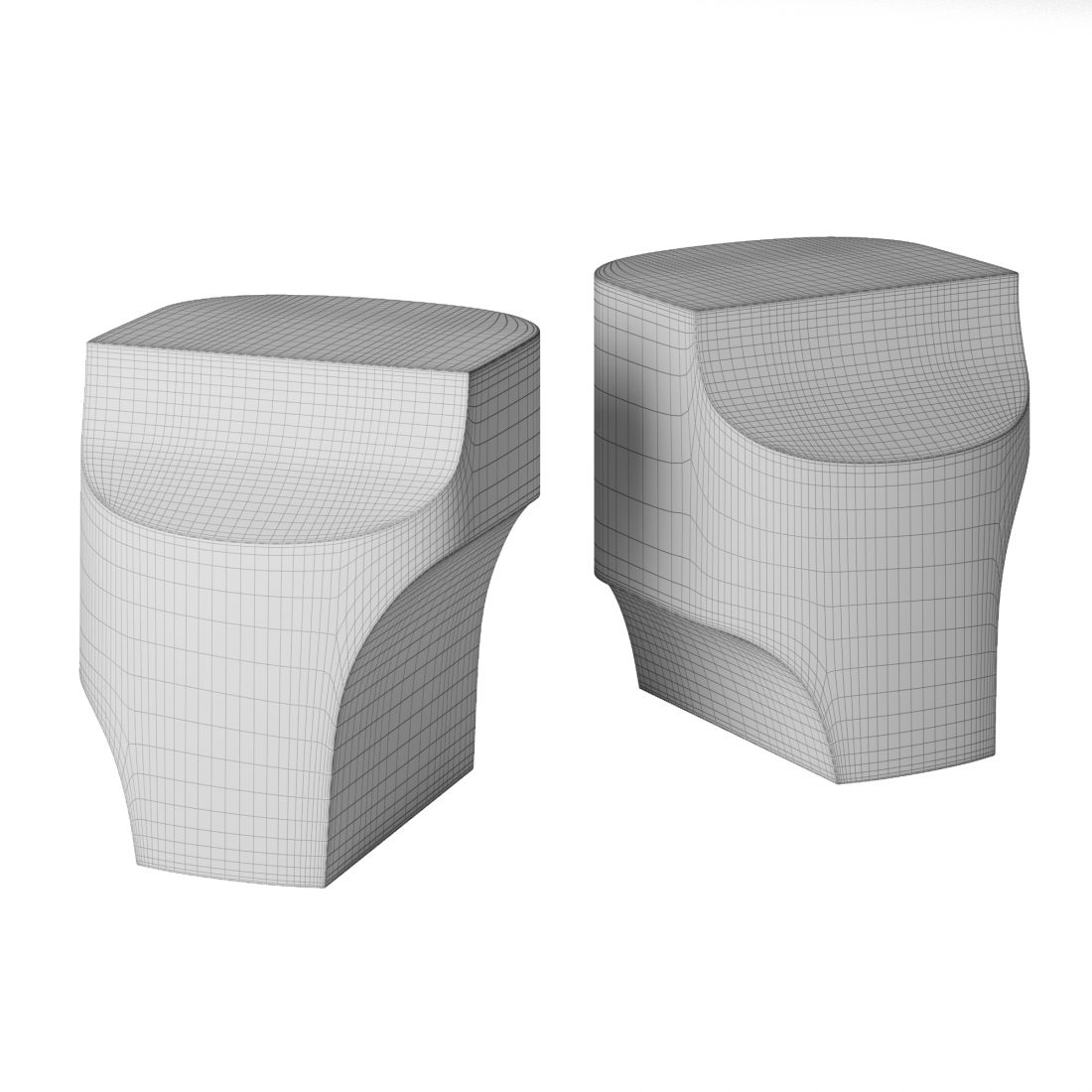 Ope Side Table. Christophe Delcourt. - 3D Model for Corona