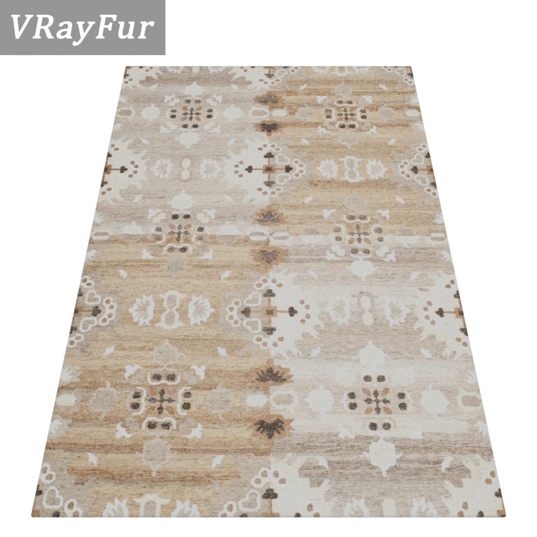 Rug Set 2147 3D Model for VRay, Corona | CGMood