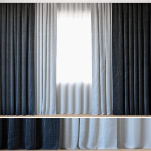Curtains 91 | Curtains With Tulle | Rohi | Topia