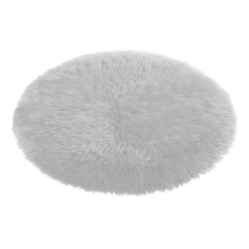 White Rug For Rendering Round White Rug 3D Model for VRay | CGMood