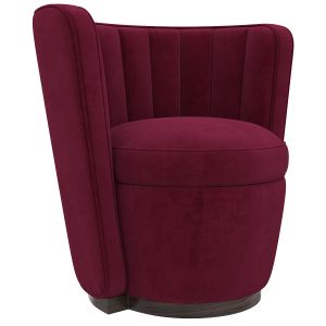 Fluted Deco Tub Chair Linley