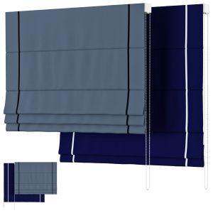 Roman Curtains 145 | Dihin Home | Modern Solid Col