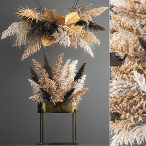 Hanging Decor Of Their Dried Pampas Grass 188